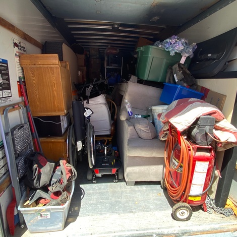 Storage unit 7.25 x 23.5 at U-Haul Moving & Storage at Peoria Plaza