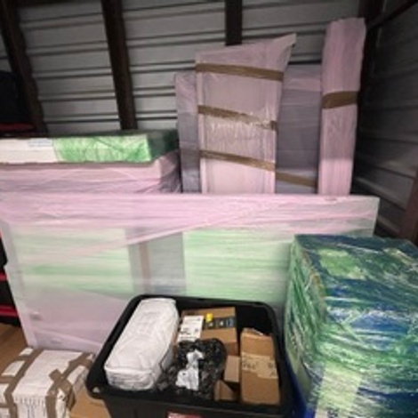 Storage unit 10 x 5 at Space Shop Self Storage