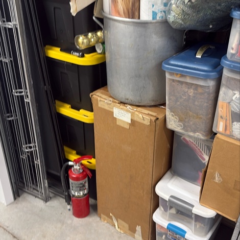 Storage unit 10 x 5 at Space Shop Self Storage