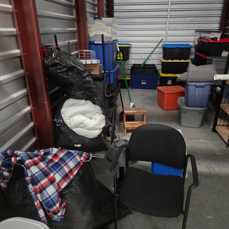 Storage unit 10 x 20 at Extra Space Goffstown