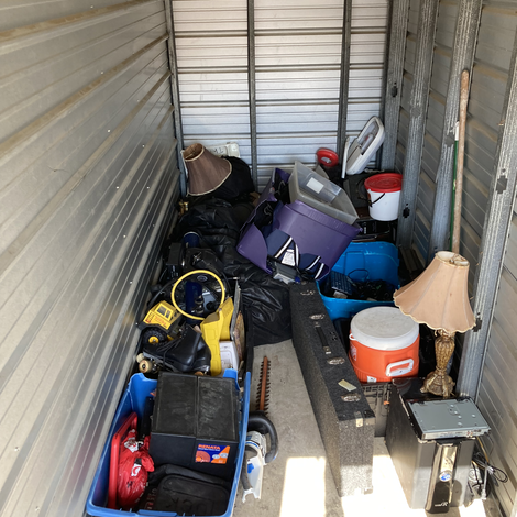 Storage unit 5 x 15 at Jackson Self Storage