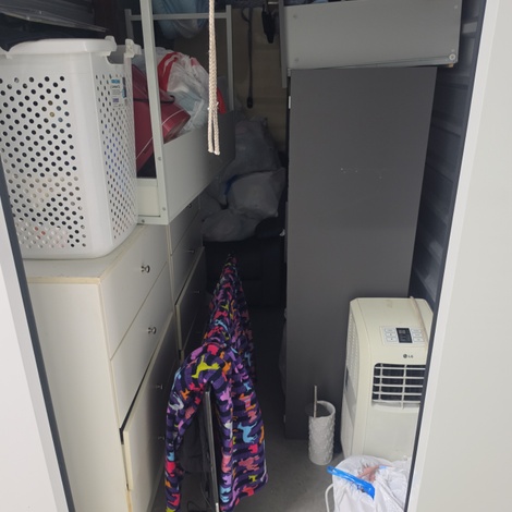 Storage unit 5 x 10 at Space Shop Self Storage