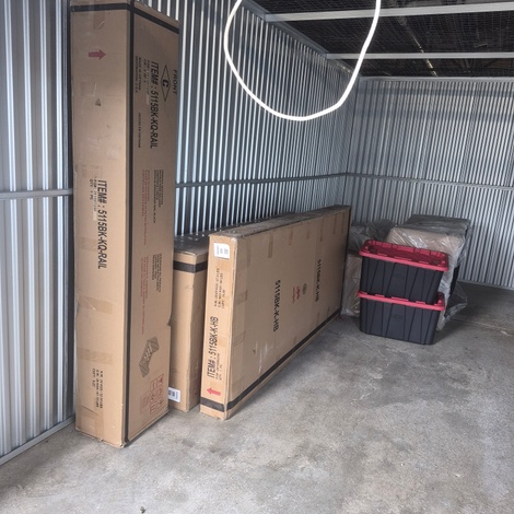Storage unit 10 x 20 at Capital Self Storage