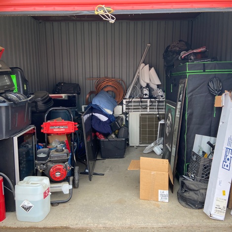 Storage unit 10 x 10 at U-Haul Moving & Storage at Memorial Dr