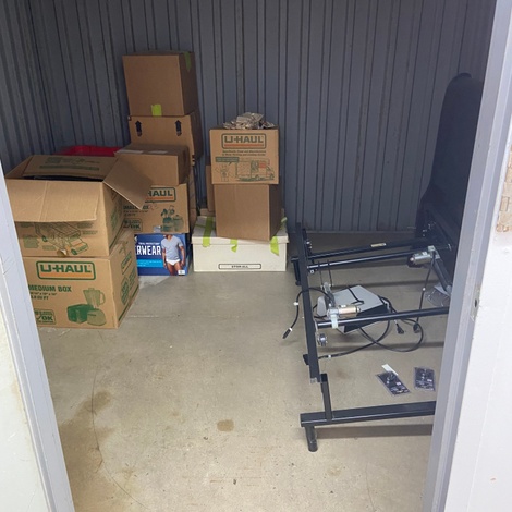 Storage unit 10 x 10 at U-Haul Moving & Storage at Memorial Dr