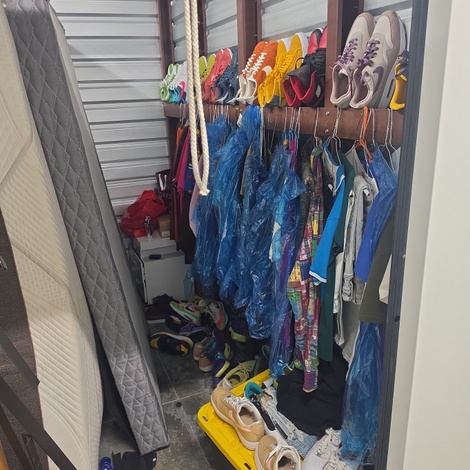 Storage unit 5 x 10 at Space Shop Self Storage