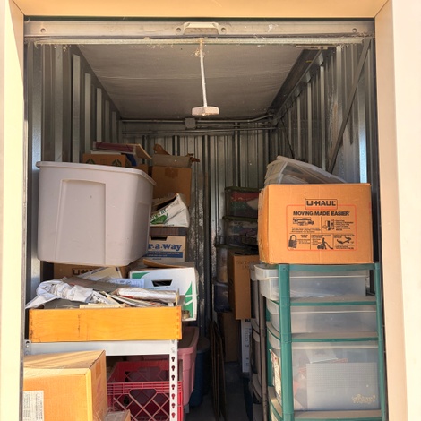 Storage unit 5 x 10 at Amber Oak Self Storage